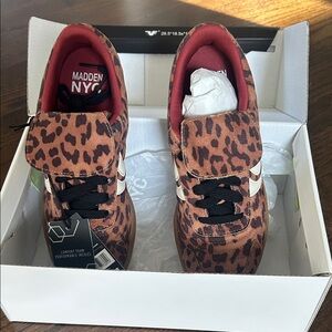 Madden NYC Women's Leopard Sneakers